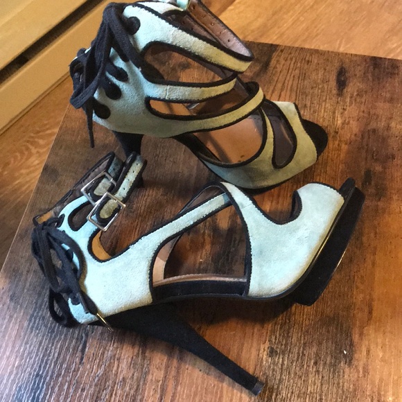 Colin Stuart strappy heeled sandals - Picture 3 of 5